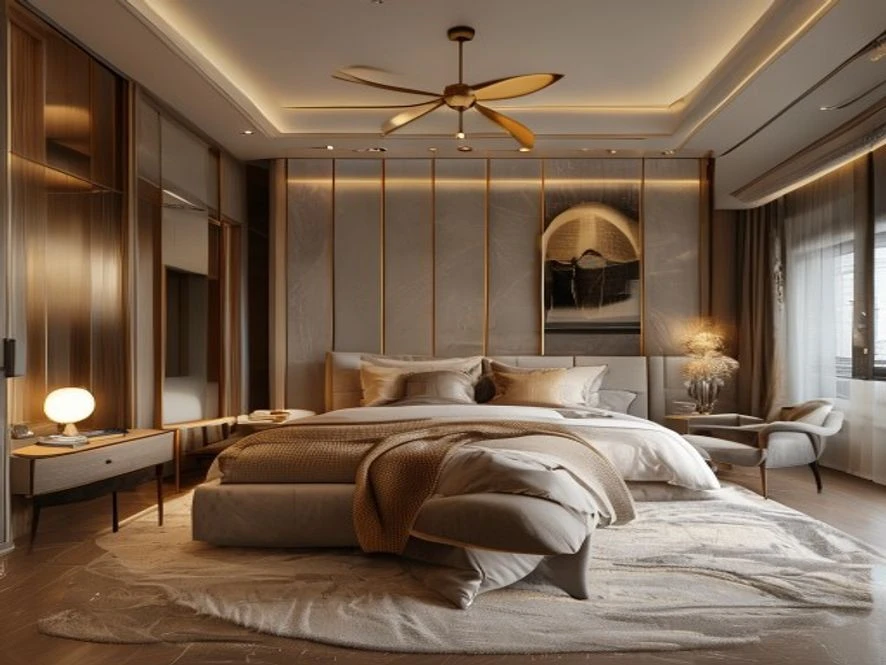 xu hướng mẫu nội thất phòng ngủ 30m2 đẹp 2026