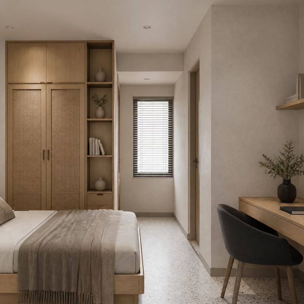 decor phòng ngủ phong cách Bắc Âu Scandinavia