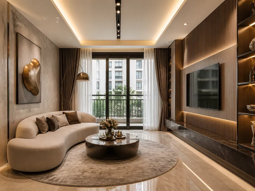 Thẩm mỹ bếp 15m2 phong cách hiện đại sang trọng