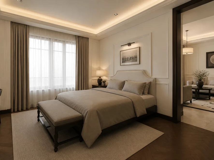 Đội ngũ chuyên gia Thiết Kế Nội Thất TP tư vấn mẫu nội thất phòng bếp 25m2 đẹp