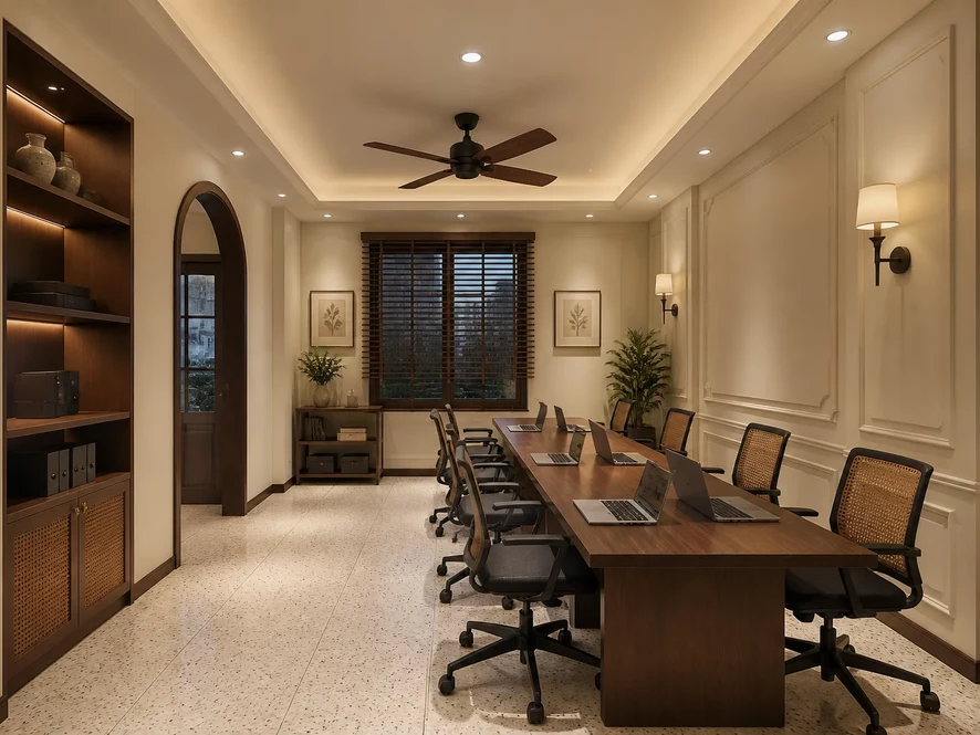 Mẫu nội thất phòng bếp 25m2 đẹp tiết kiệm chi phí nhờ vật liệu cao cấp