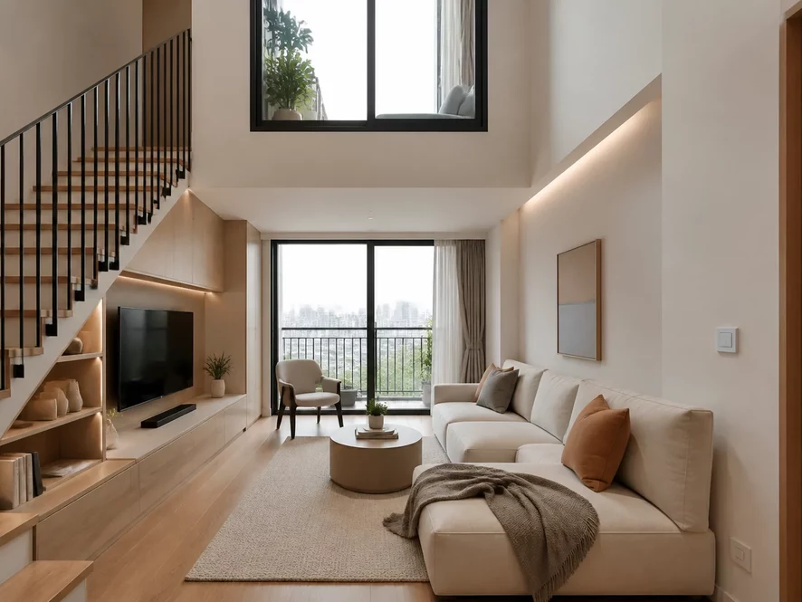 khảo sát hiện trạng thiết kế mẫu nội thất phòng khách 20m2 đẹp