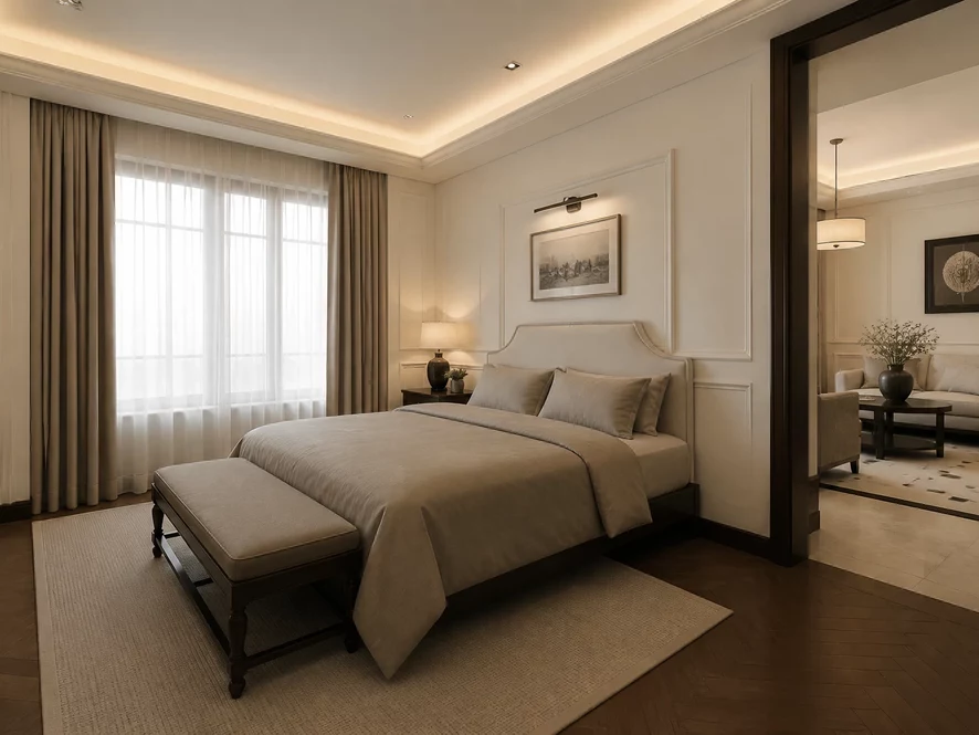 mẫu nội thất phòng khách 25m2 đẹp bố trí hợp lý