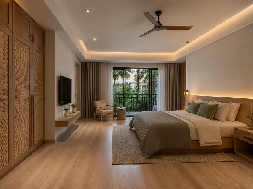 Phong cách Scandinavian ấm áp mang lại cảm giác thư thái cho giấc ngủ