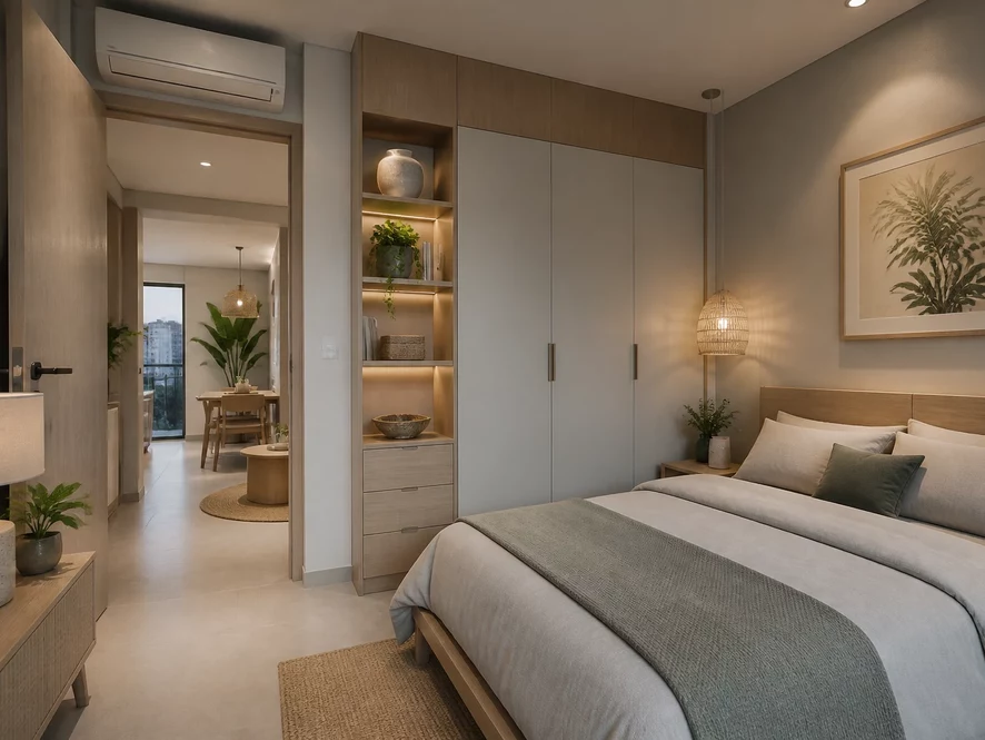 Áp dụng phong cách Scandinavian cho không gian phòng ngủ nhỏ đẹp