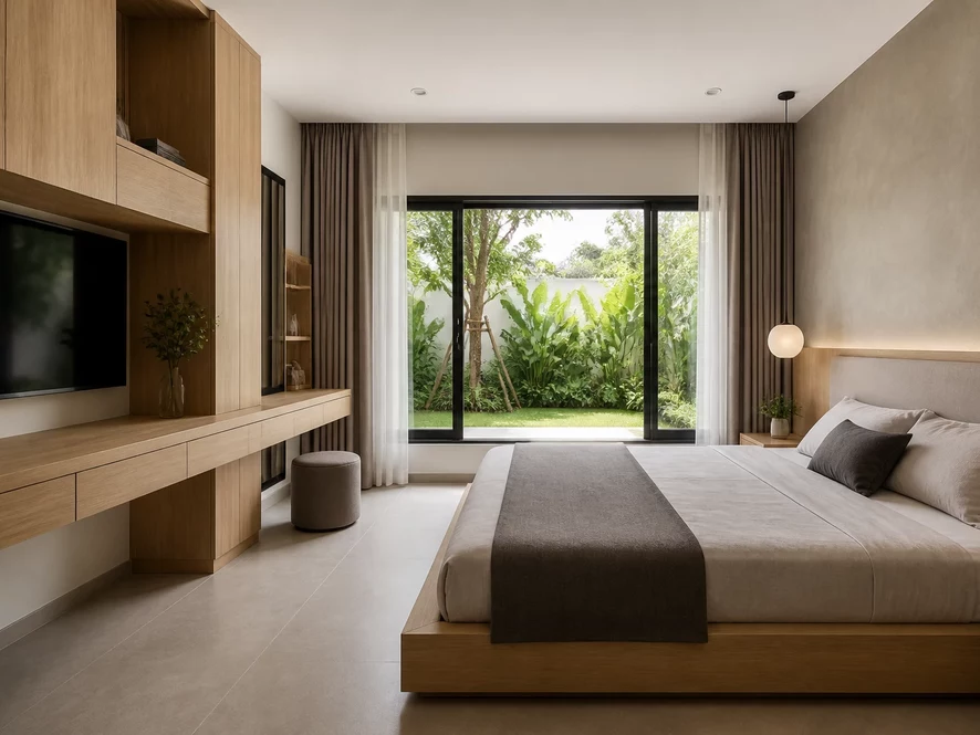 Giải pháp tối ưu công năng cho phòng ngủ nhỏ đẹp