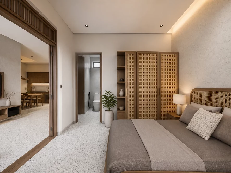 Quy trình tối ưu ngân sách khi làm mẫu nội thất phòng ngủ 12m2 đẹp