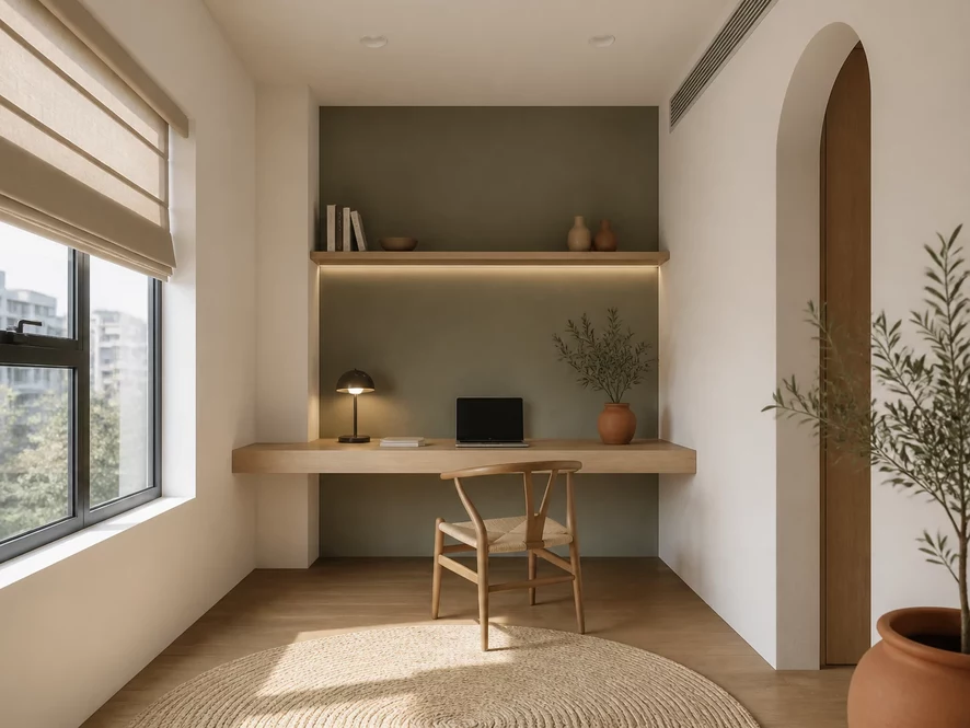 So sánh hiệu quả tự làm và thuê đơn vị cho mẫu nội thất phòng ngủ 15m2 đẹp