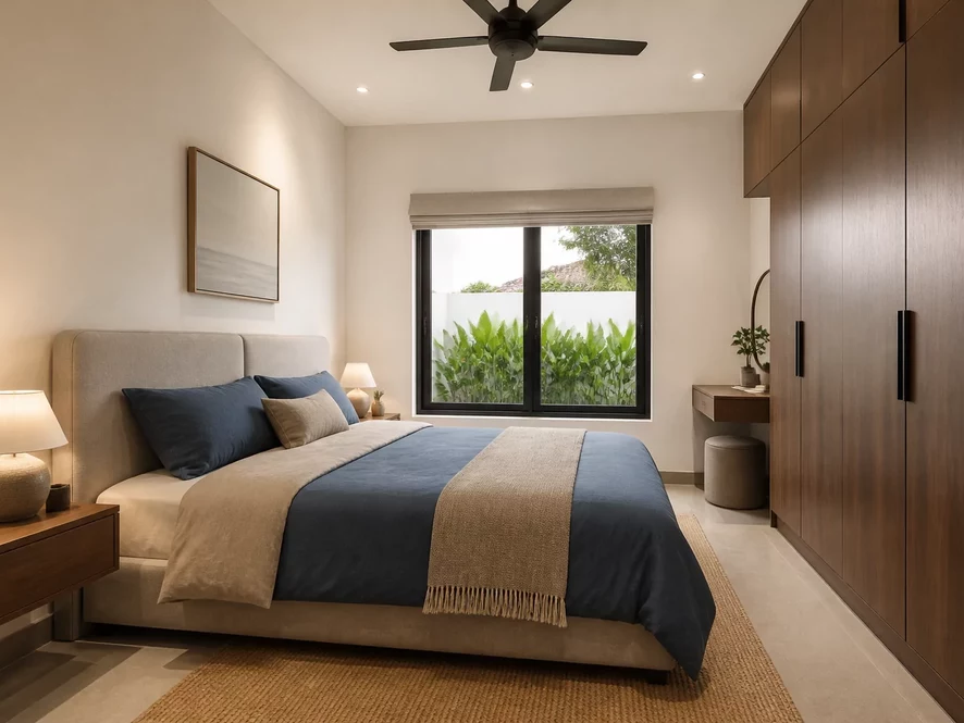 Khảo sát thực tế cho mẫu nội thất phòng ngủ 16m2 đẹp