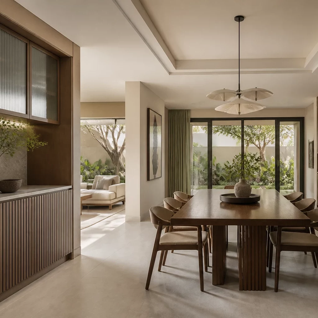 Phong cách Japandi trong nội thất biệt thự đẹp