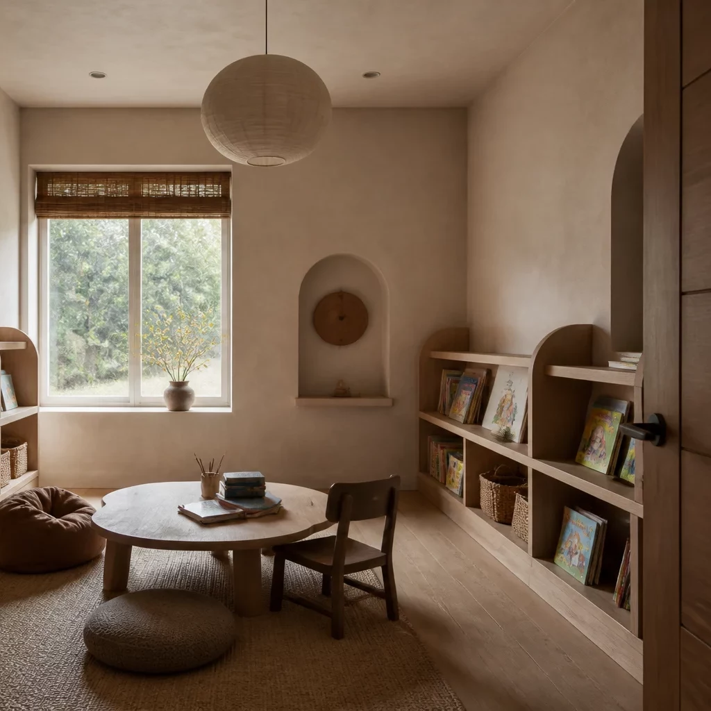 Phòng ngủ Wabi Sabi tối ưu ngân sách nội thất biệt thự