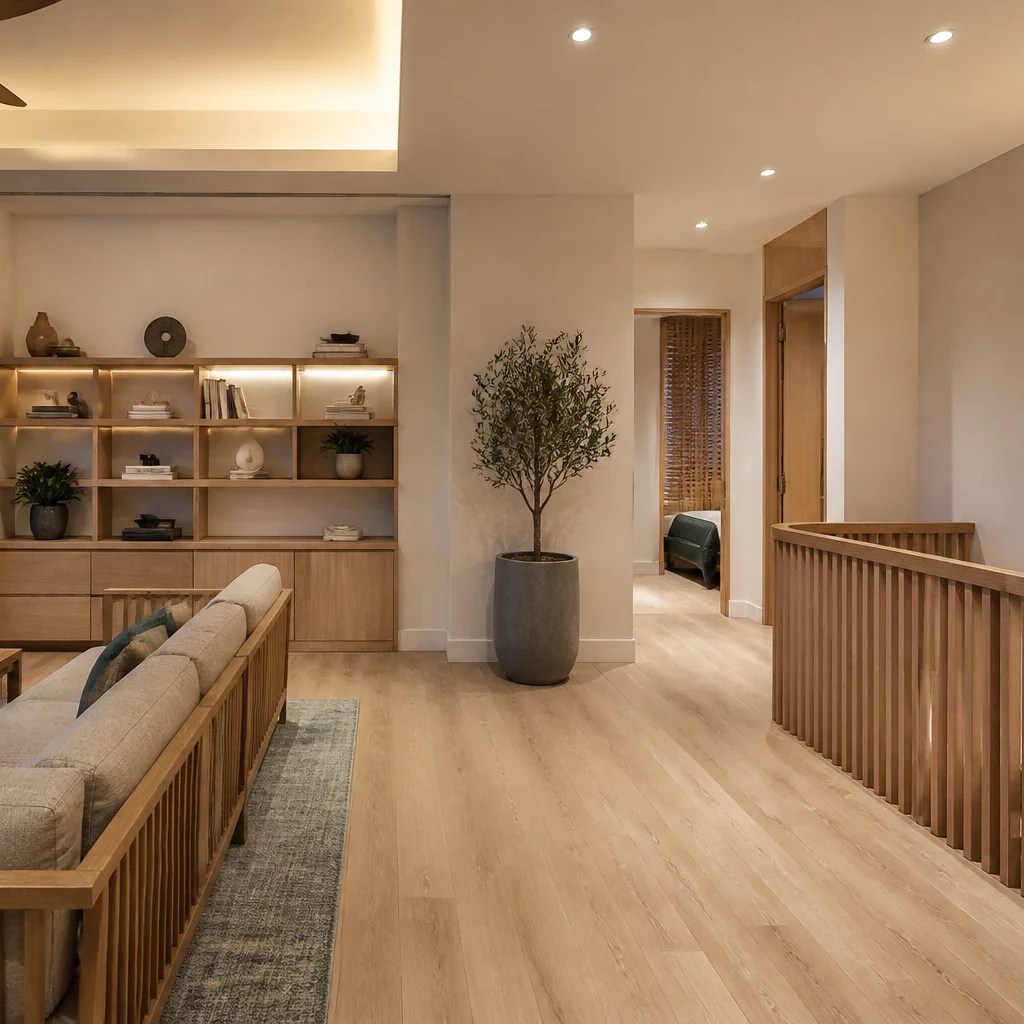 Bàn trang điểm phong cách Scandinavian cho nội thất biệt thự đẹp