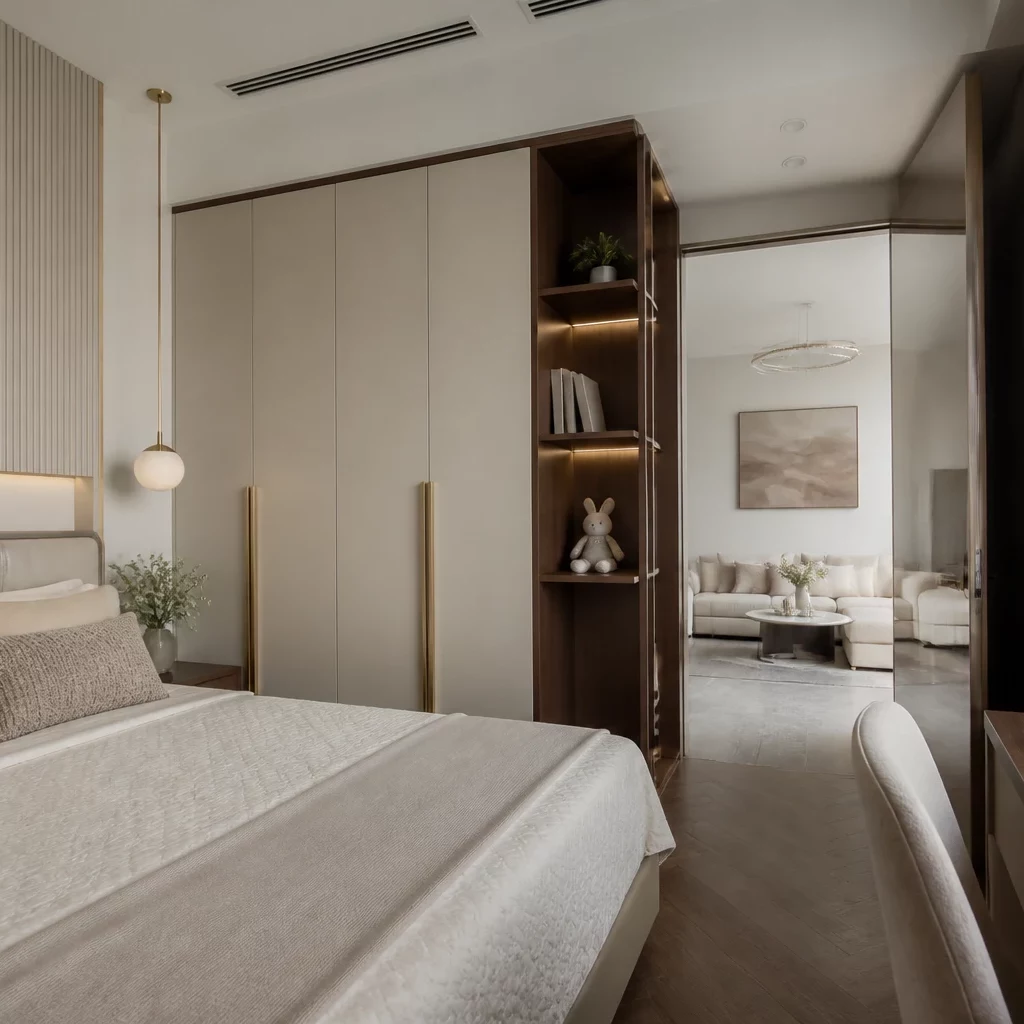 Thiết kế phòng ngủ – chung cư 3 phòng ngủ