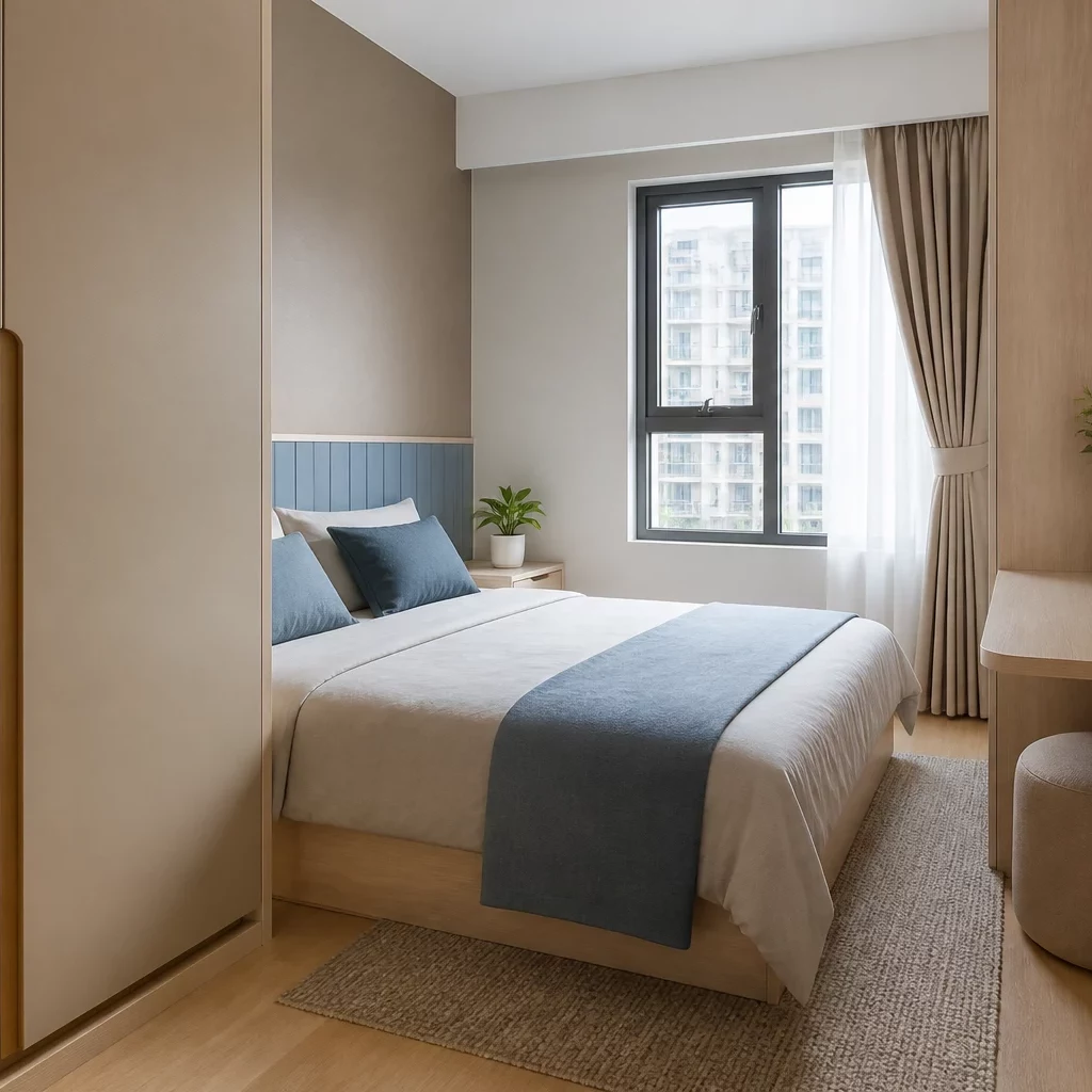Thiết kế phòng khách – chung cư 3 phòng ngủ