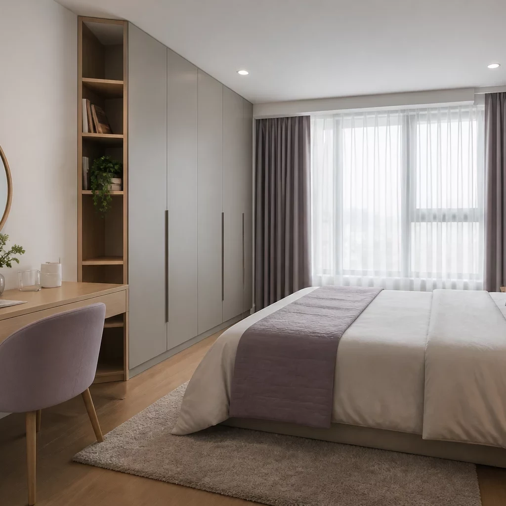 Thiết kế phòng ngủ – chung cư 3 phòng ngủ