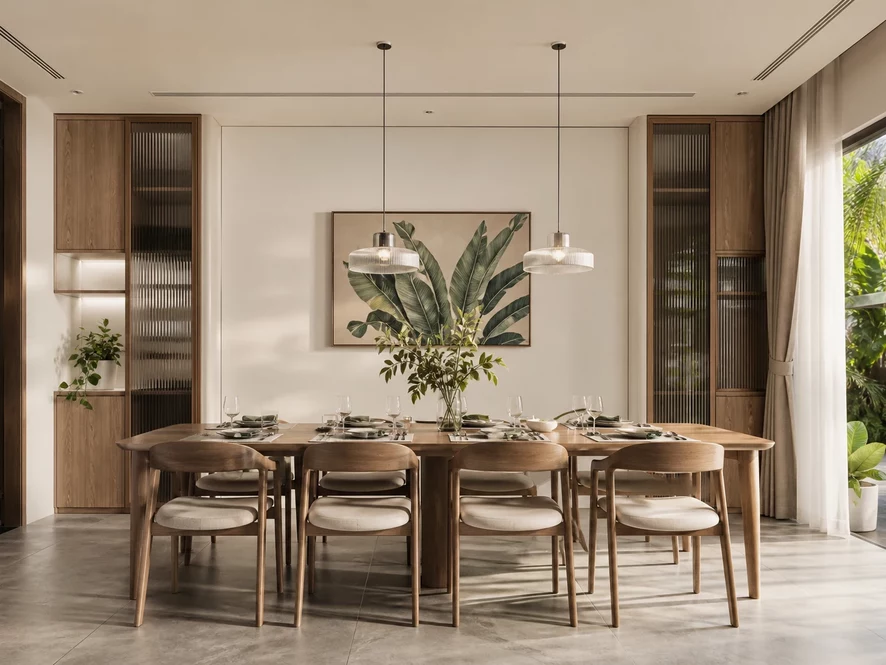 Phong cách Scandinavian trong nội thất phòng bếp 10m2