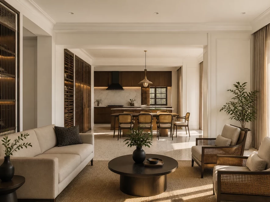 Hệ thống lưu trữ thông minh cho nội thất phòng bếp 15m2