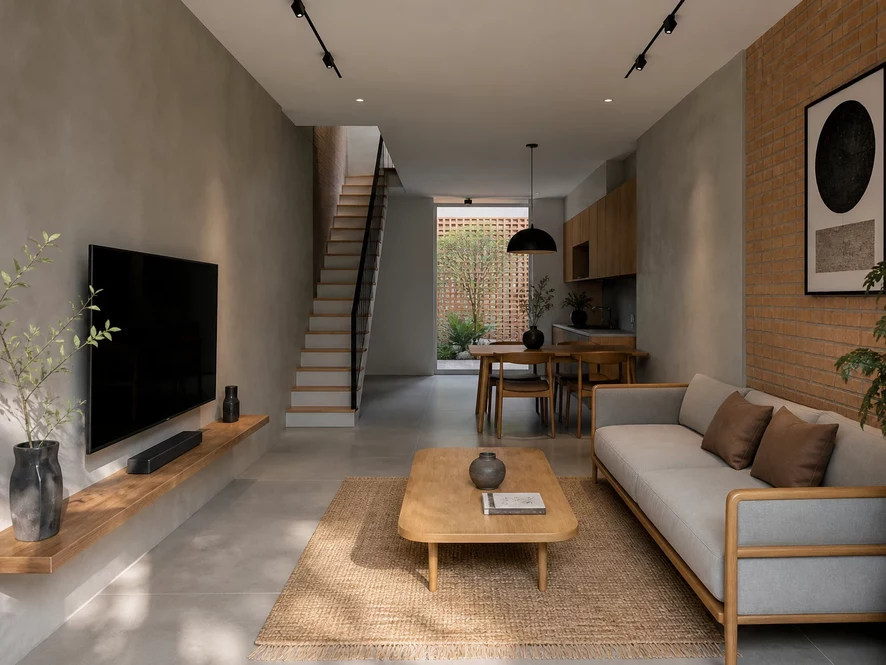 Quy trình thiết kế nội thất phòng khách 15m2 chuyên nghiệp