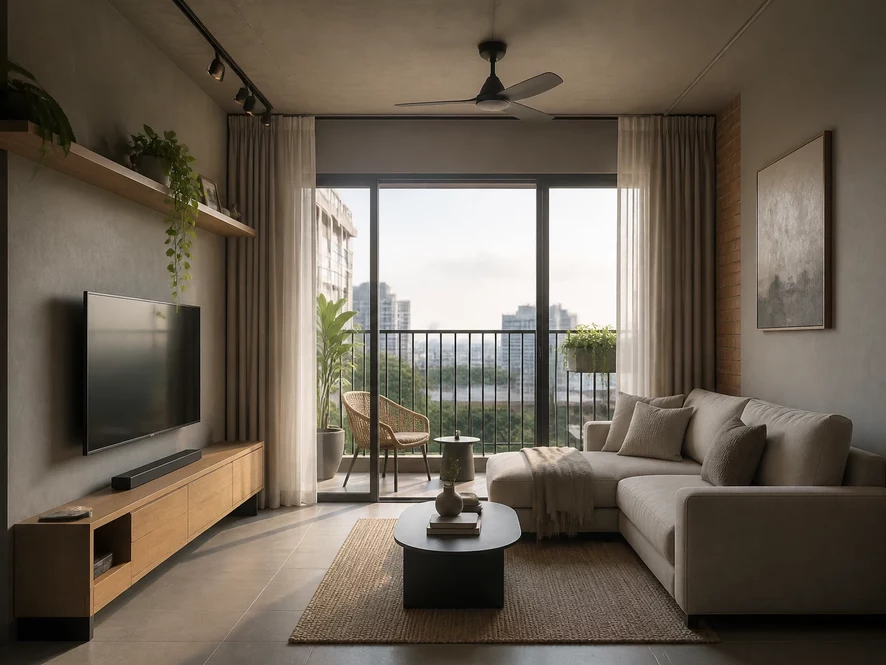 Quy trình thiết kế nội thất phòng khách 20m2 chuyên nghiệp