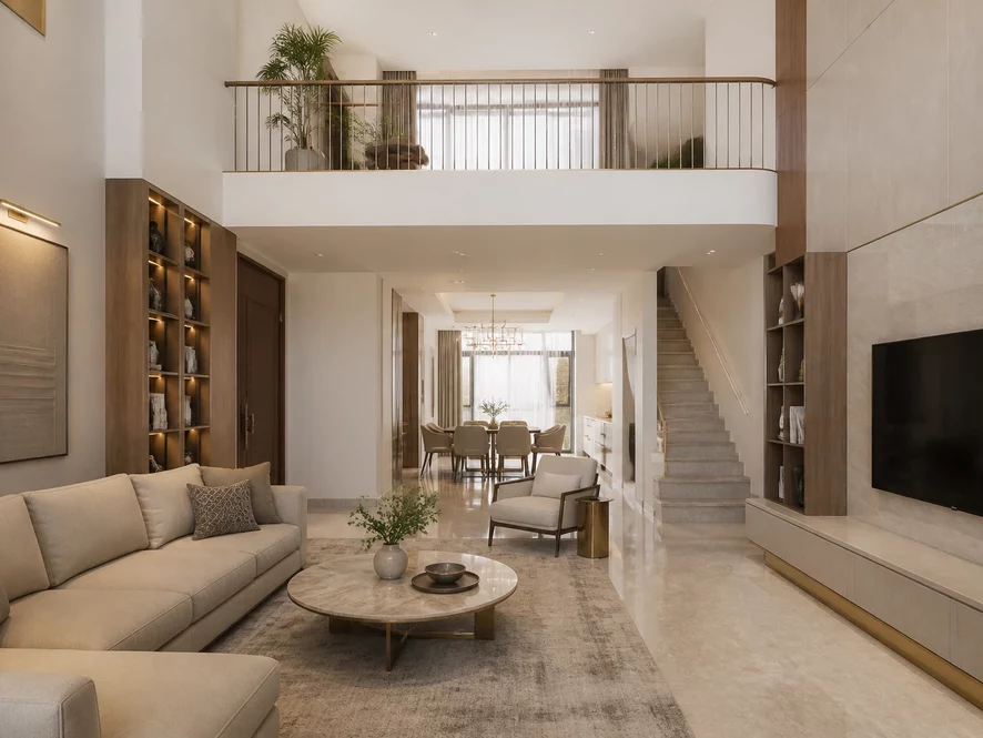 Phong cách Minimalist giúp nội thất phòng khách 25m2 luôn tinh gọn