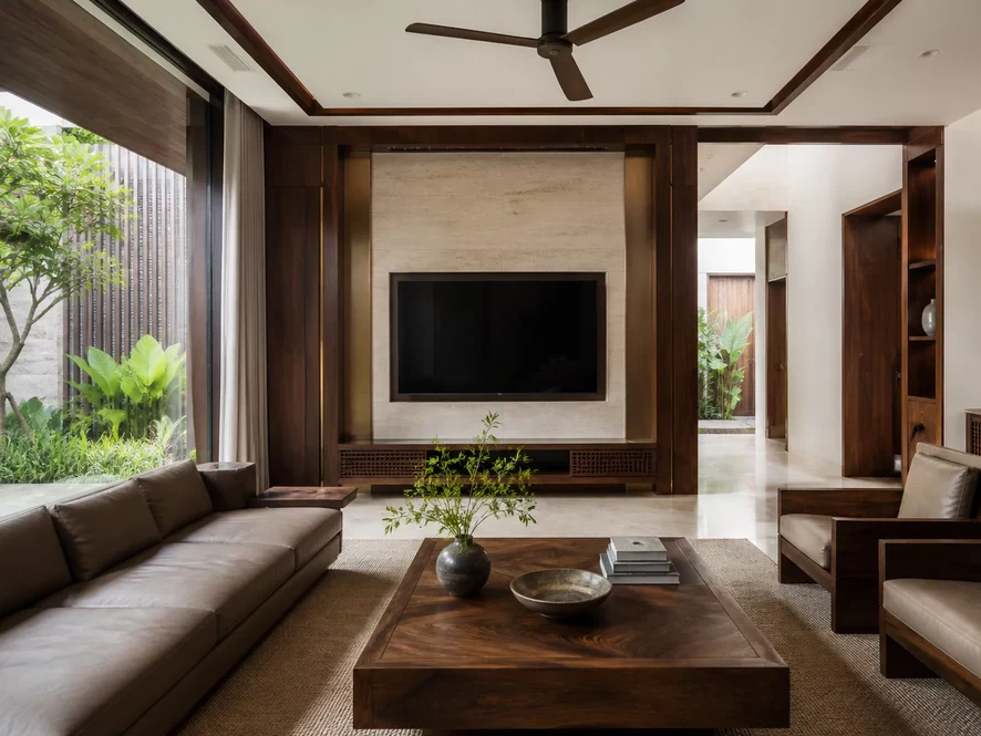Phong cách sang trọng nội thất phòng khách 30m2