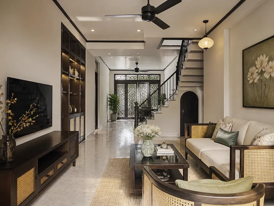 Phong cách tối giản nội thất phòng khách 30m2