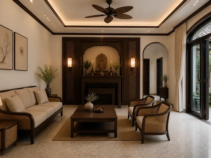 Bảng báo giá nội thất phòng khách 40m2 chi tiết 2026