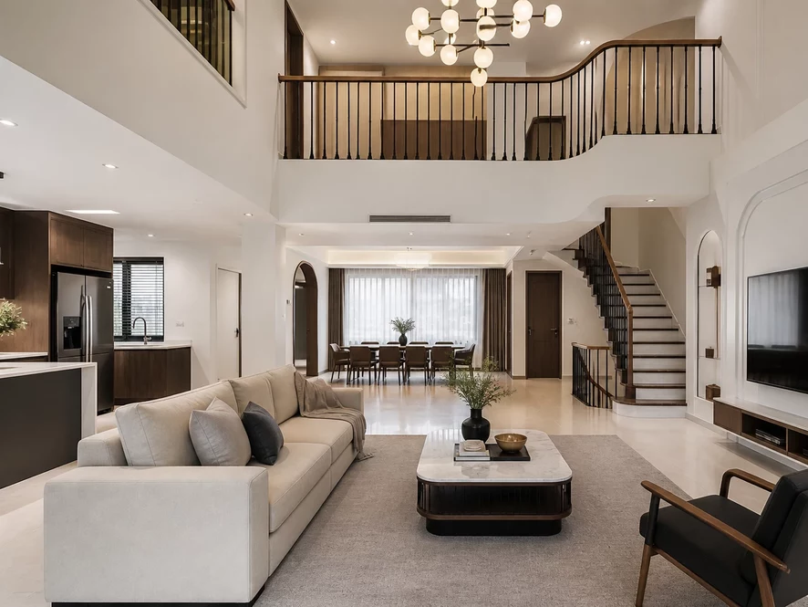 Tối ưu ngân sách thiết kế nội thất phòng khách 40m2 hiệu quả