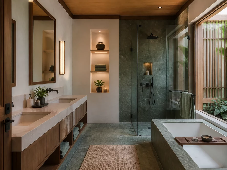 Ban công xanh cho phòng ngủ 10m2 thiết kế