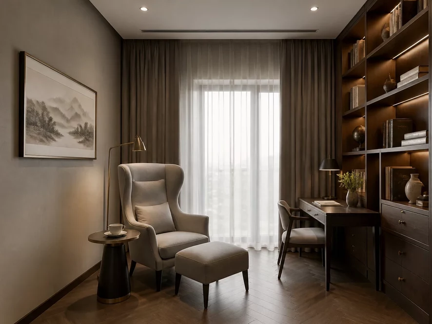 Dự án nội thất phòng ngủ 10m2 tại căn hộ chung cư đẹp