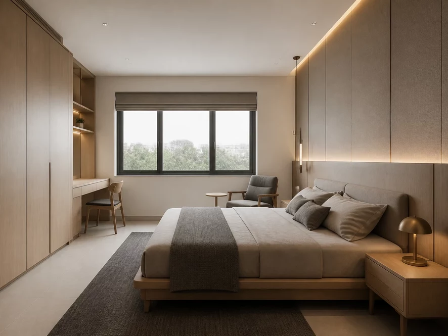 Giải pháp tối ưu công năng nội thất phòng ngủ 10m2