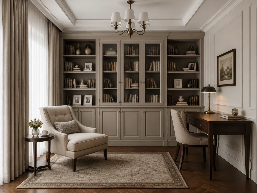 nội thất phòng ngủ 20m2 phong cách tối giản hiện đại