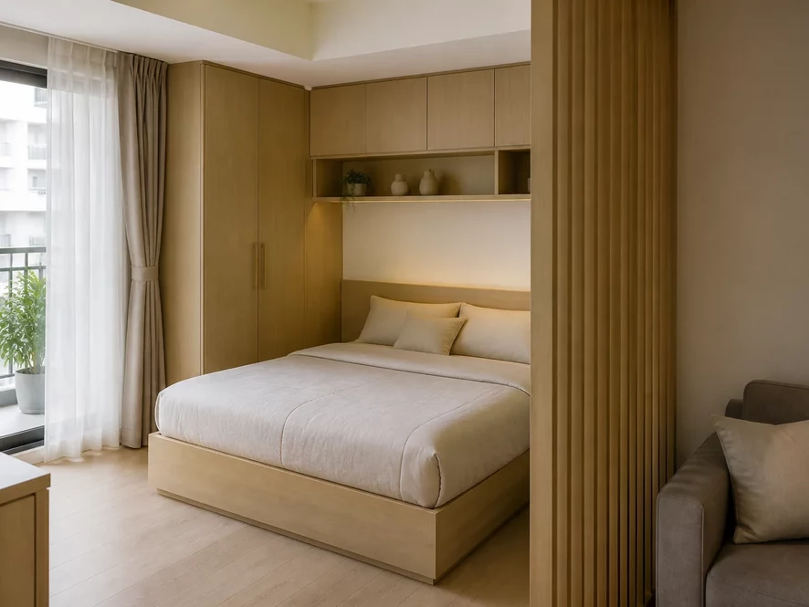 Khảo sát hiện trạng thực tế cho thiết kế nội thất phòng ngủ 25m2
