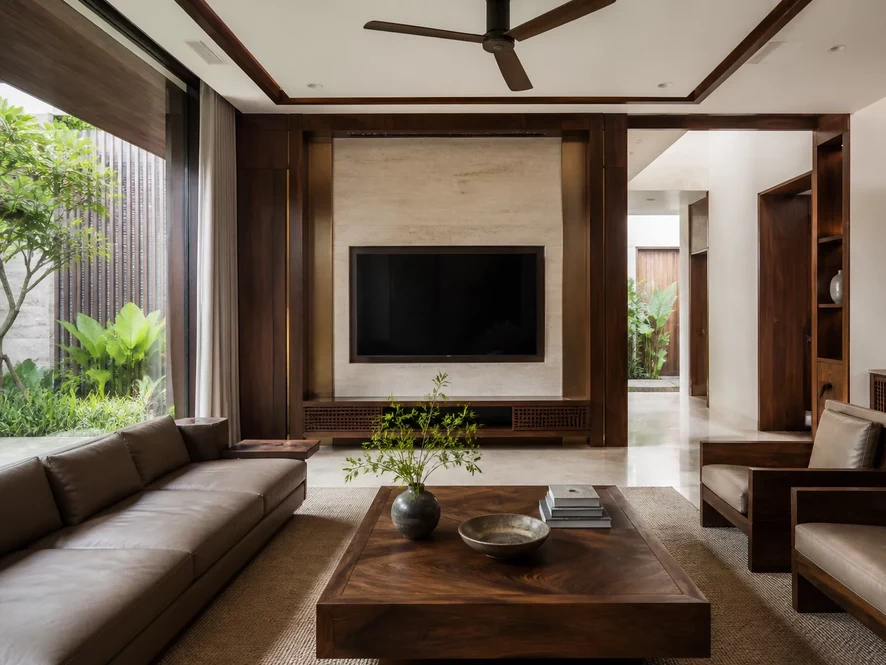 Thẩm mỹ nội thất phòng ngủ 25m2 phong cách hiện đại sang trọng