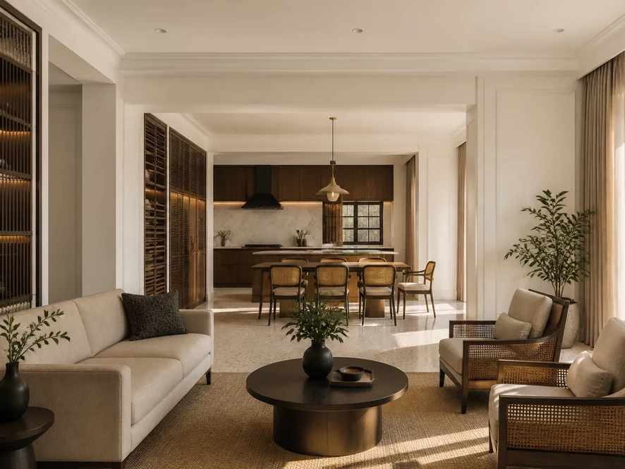 Ứng dụng vật liệu thông minh trong thiết kế nội thất phòng ngủ 25m2