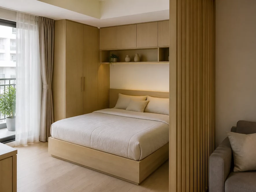 Khảo sát hiện trạng phòng ngủ 30m2 trước khi thiết kế