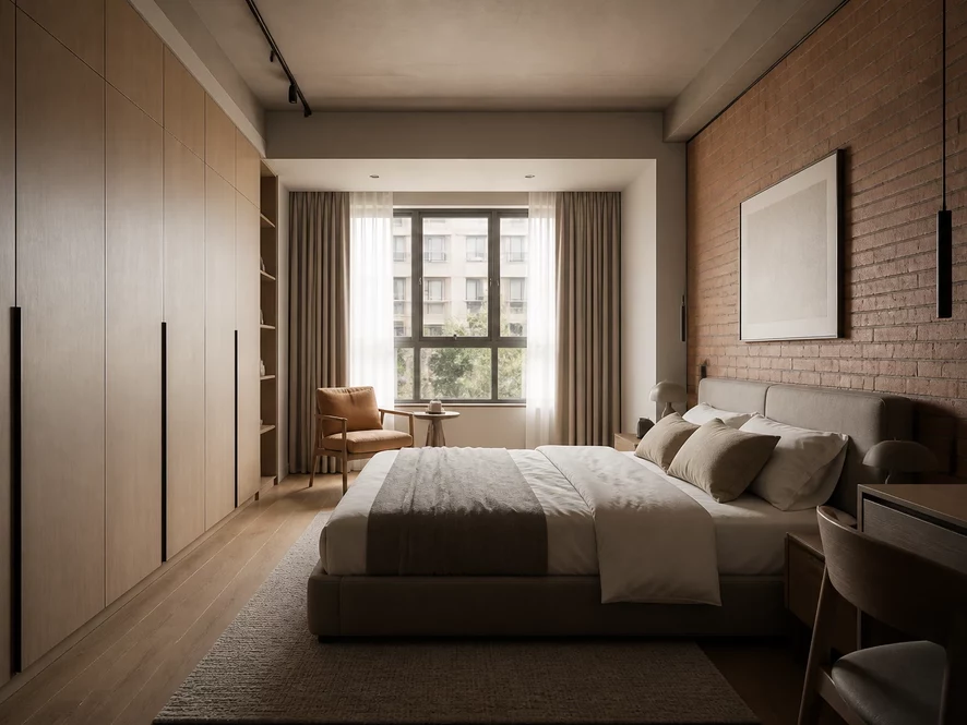 So sánh tự làm và thuê đơn vị chuyên nghiệp nội thất phòng ngủ 30m2