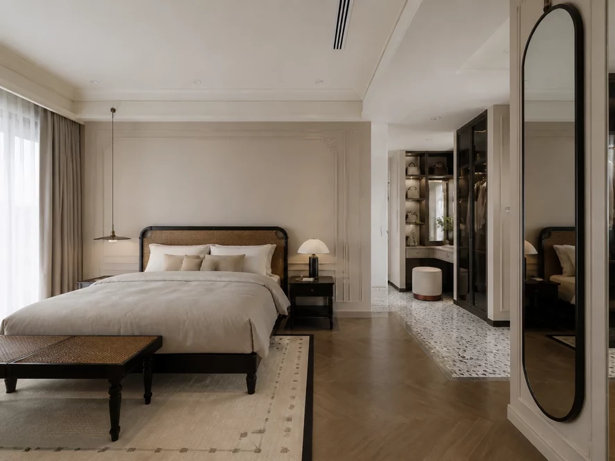 Thiết Kế Nội Thất TP - đơn vị thiết kế nội thất phòng ngủ 30m2 uy tín