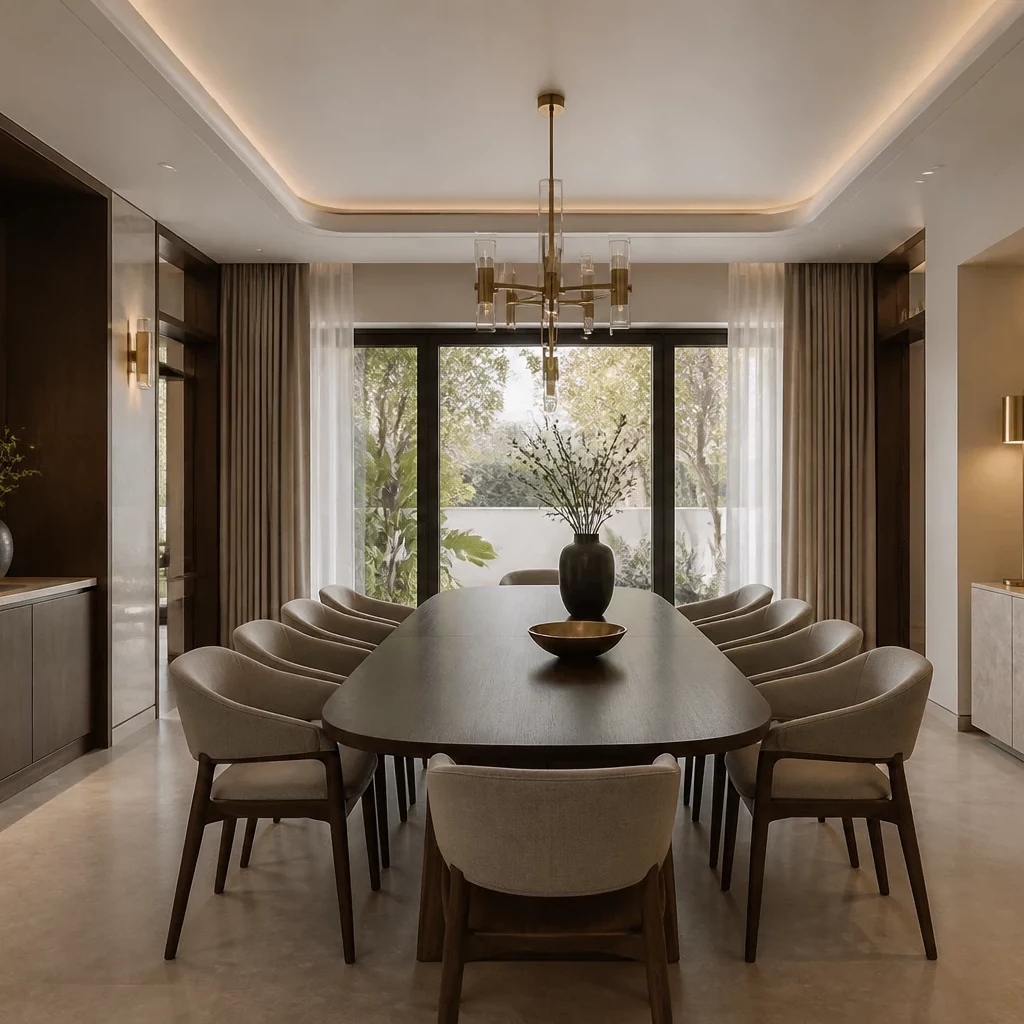 Nhà bếp đẹp đơn giản màu trắng tối giản