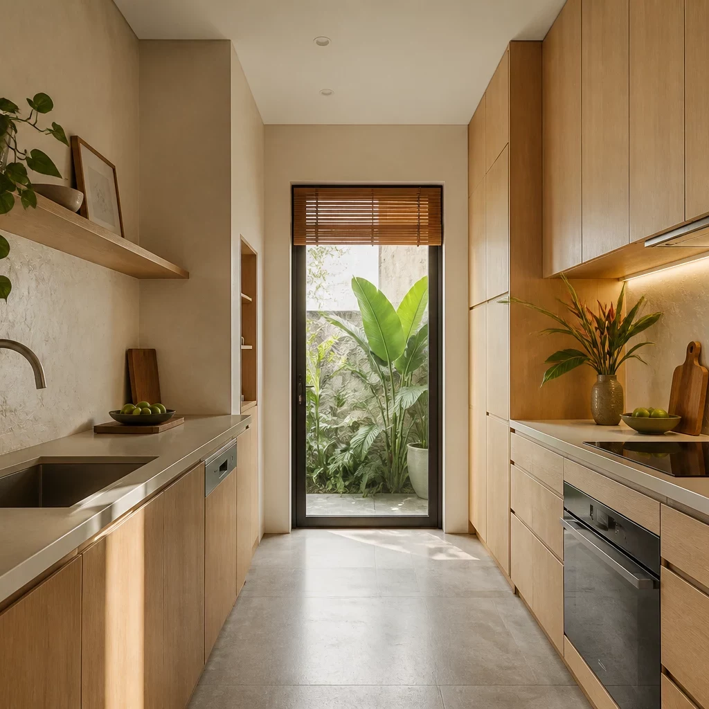 Mẫu bếp hiện đại phong cách Scandinavian tinh tế