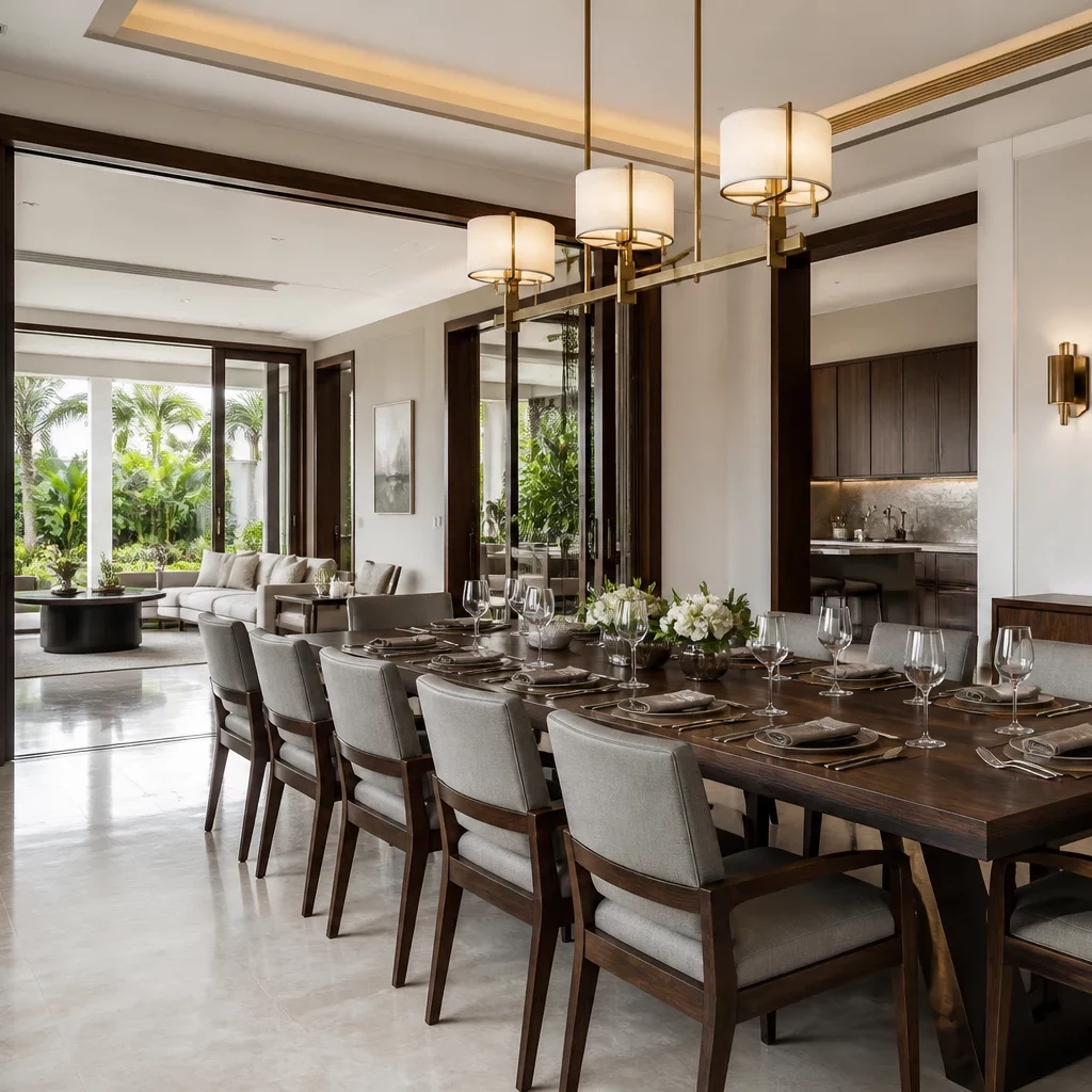 Nội thất phòng bếp hiện đại sang trọng tại TP.HCM
