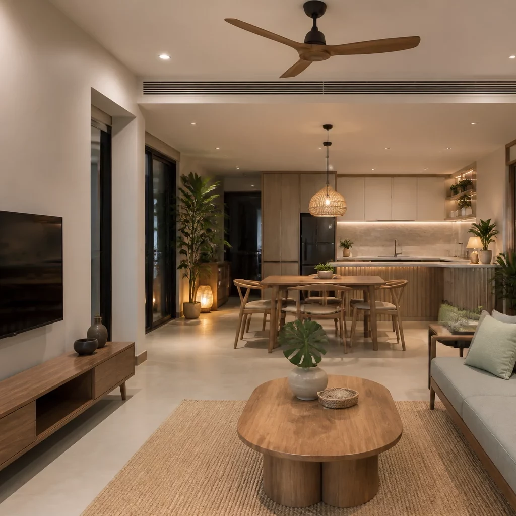Phòng bếp hiện đại phong cách Scandinavian hoàn thiện nhanh chóng