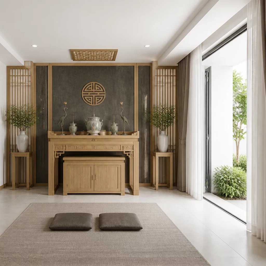 Thiết kế bếp nhà ống nhỏ phong thủy hiện đại
