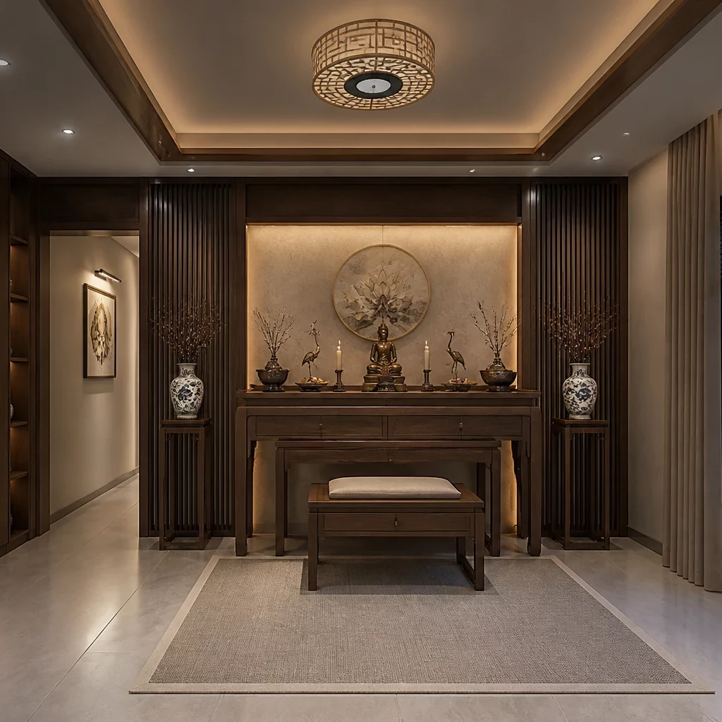 Nội thất bếp nhà ống phong cách cổ điển tinh tế