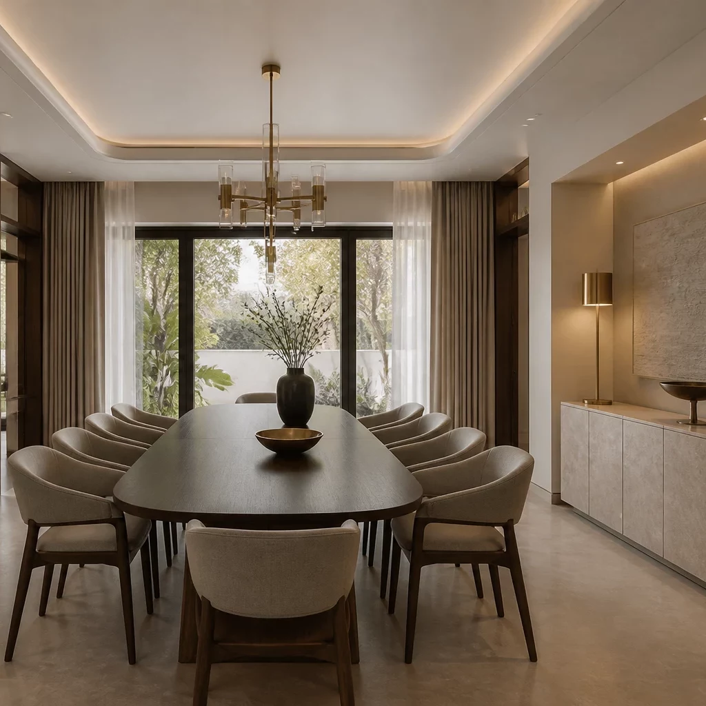 Phòng bếp nhà ống đẹp phong cách Luxury sang trọng