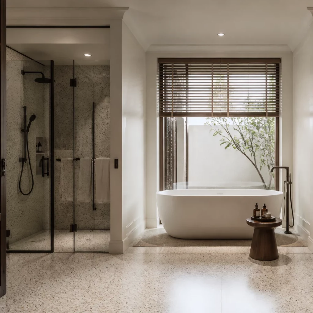 Nội thất phòng khách tân cổ điển trong biệt thự sang trọng