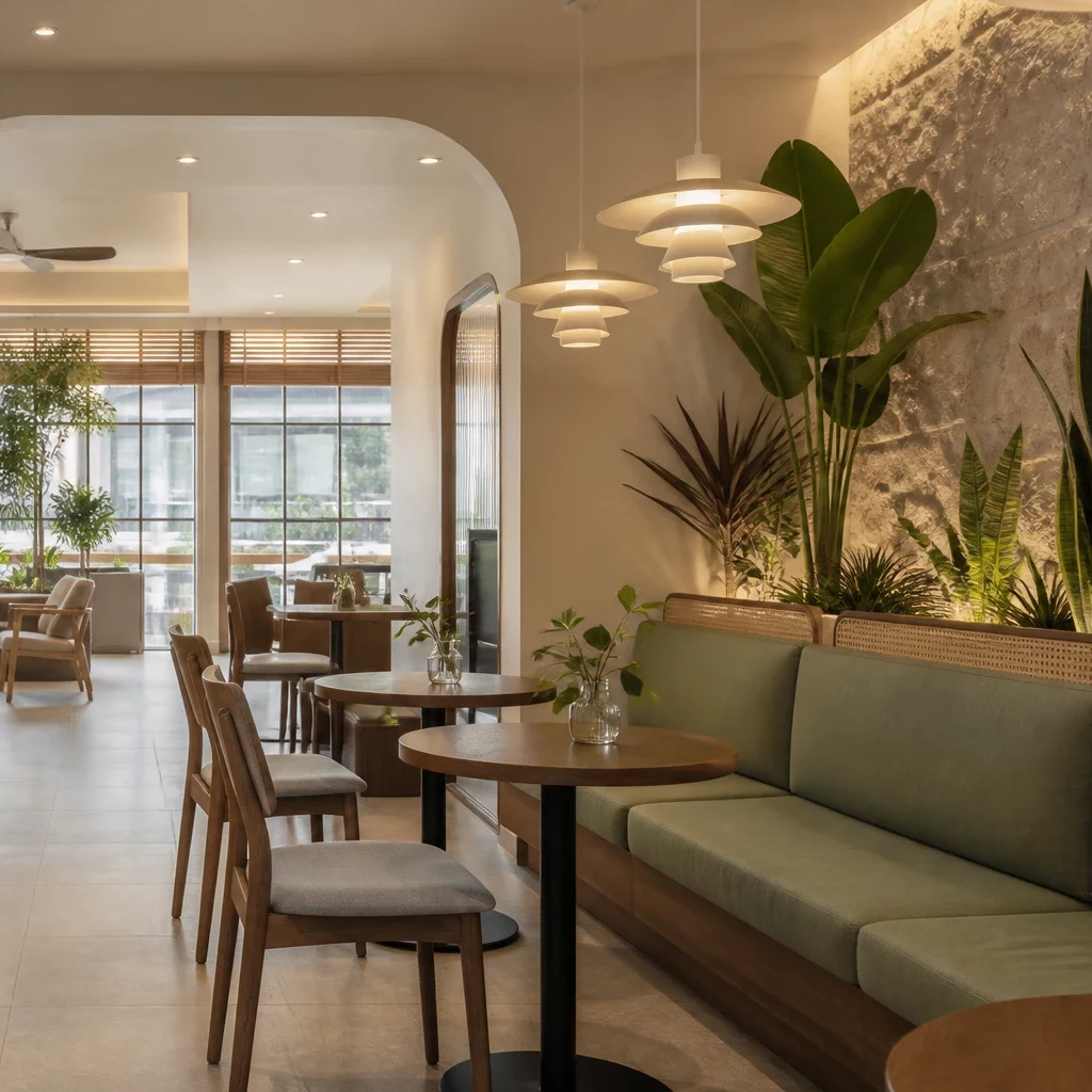 Phòng làm việc tại nhà đẹp phong cách tối giản Scandinavian