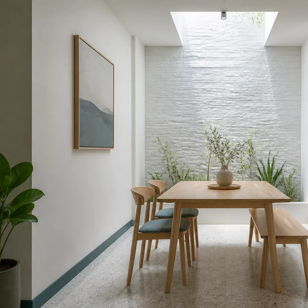 Nội thất phòng làm việc tại nhà đẹp phong cách Scandinavian