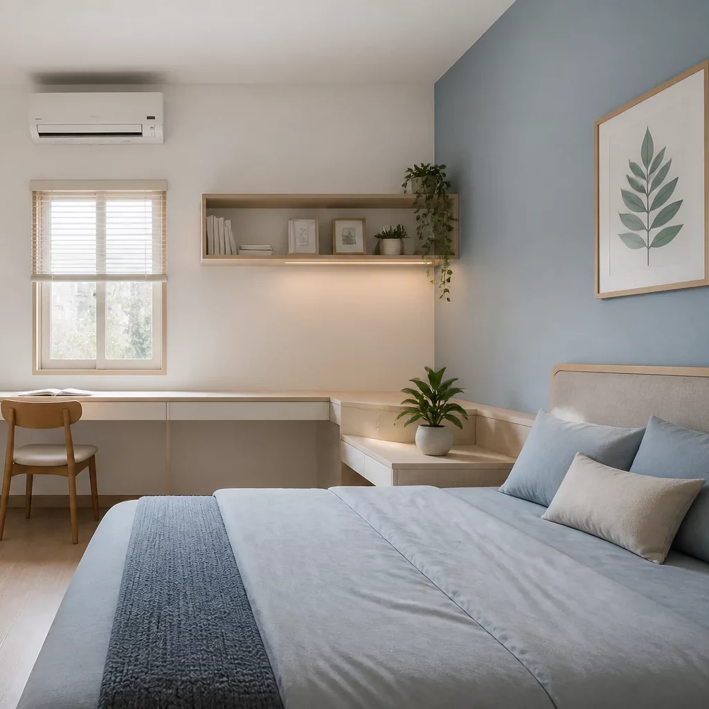 Phong thủy phòng làm việc tại nhà theo phong cách Scandinavian