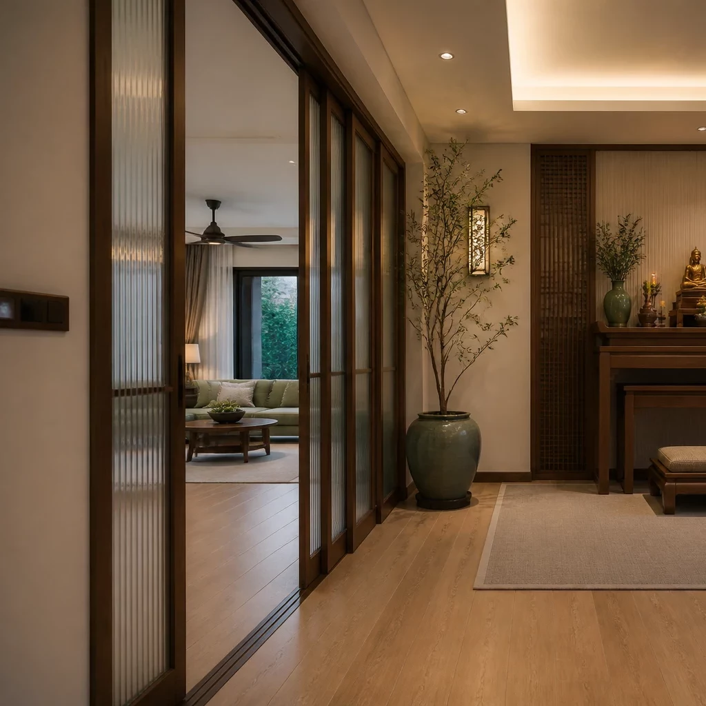 Giải pháp trang trí phòng ngủ bé gái tiết kiệm không gian với phong cách Japandi